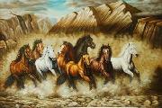 unknow artist Horses 039 oil painting picture wholesale